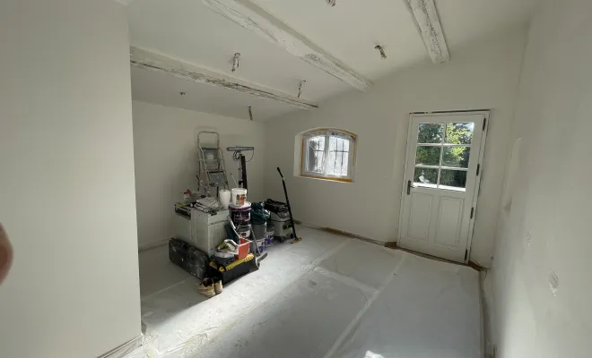 Travaux de mise en peinture à Carcès dans une dépendance neuve, Sainte-Maxime, EM Peinture & Décoration
