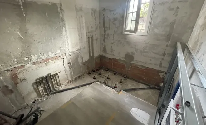 Rénovation complète d'une salle de bain au plan de la tour, Sainte-Maxime, EM Peinture & Décoration