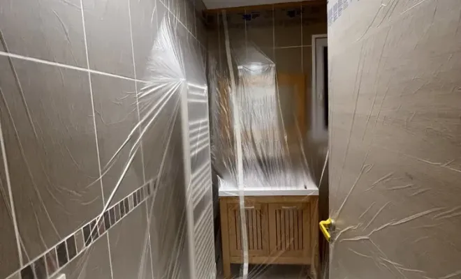 Peinture d'une villa au plan de la tour, Sainte-Maxime, EM Peinture & Décoration