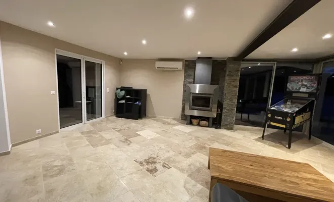 Mise en peinture d'une maison au plan de la tour, Sainte-Maxime, EM Peinture & Décoration