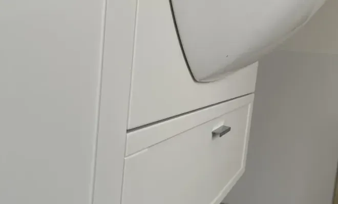 Peinture sur meubles de salle de bain à port grimaud, Sainte-Maxime, EM Peinture & Décoration