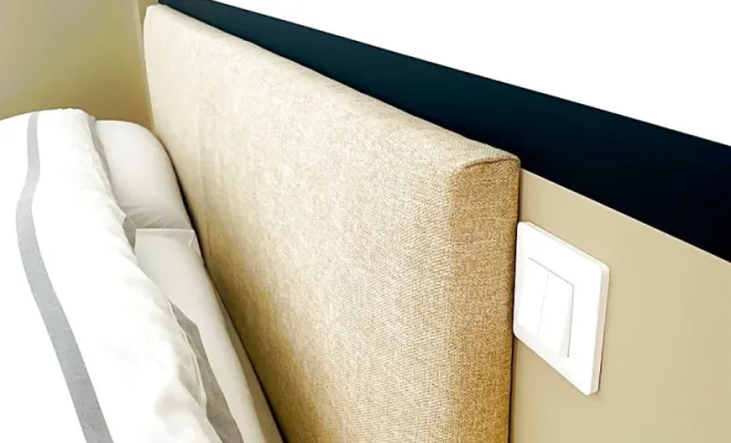 Travaux de peinture dans une chambre à Cavalaire, Sainte-Maxime, EM Peinture & Décoration