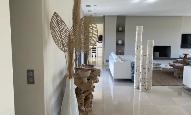 Clap de fin de Cette belle Villa à Grimaud , Sainte-Maxime, EM Peinture & Décoration